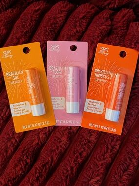 Brazilian Flora Lip Butter — Pink Nourishing Lip Balm